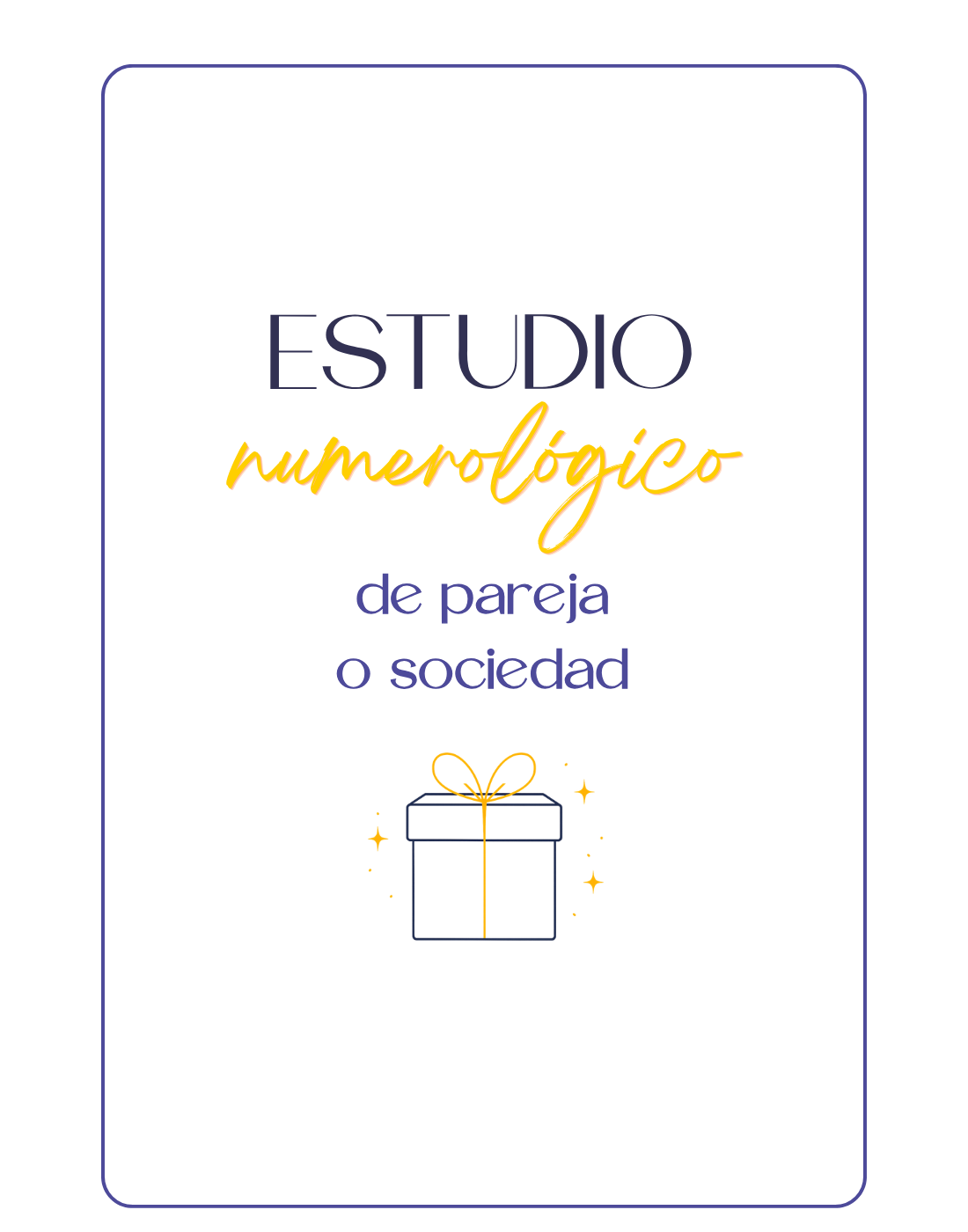 Estudio Numerológico de Pareja o Sociedad